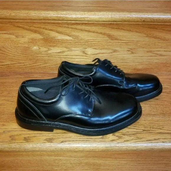 Nunn Bush Slip Resistant 8.5 Black‎ Leather shoes - Picture 6 of 7
